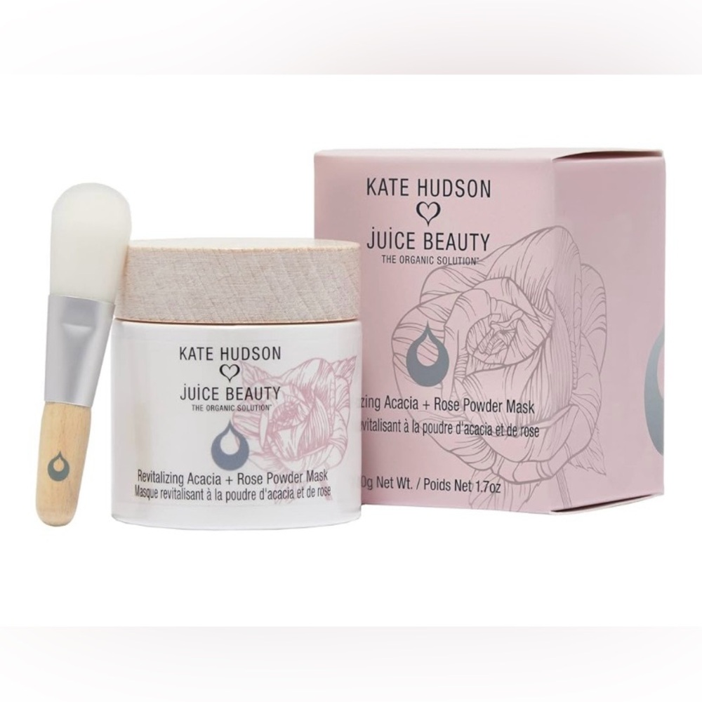 Juice Beauty Acacia + Rose Powder Mask with Brush